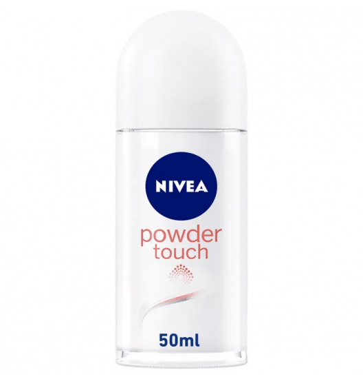 Nivea Powder Touch Deodorant Roll on Antiperspirant for Women 50ml